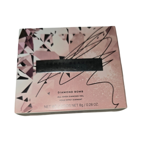 FENTY BEAUTY Diamond Bomb All-Over Diamond Veil "How many Carats?" NIB - Picture 7 of 7